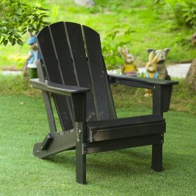 Folding Adirondack Chair, Relaxing Stackable Arm Rest Ergonomic HDPE All-Weather Adirondack Chair