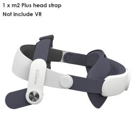 BOBOVR M2 Plus Elite Head Strap Compatible with Meta/Oculus Quest 2 ,Enhanced Comfort and Reduce Facial Press Quest2 Accessories (Color: SH-M2 plus)