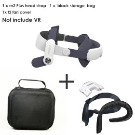 BOBOVR M2 Plus Elite Head Strap Compatible with Meta/Oculus Quest 2 ,Enhanced Comfort and Reduce Facial Press Quest2 Accessories (Color: SH-M2Plus-F2-Quest02)